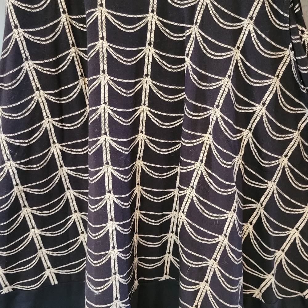 Effies Heart Long Chandelier Skirt with netting  inlay.